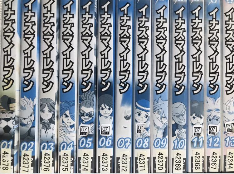 TVアニメ『イナズマイレブン全32巻/イナズマイレブンGO全36巻/アレスの天秤全7巻』 DVD 全75巻＋劇場版3作品 全巻セット　全78巻