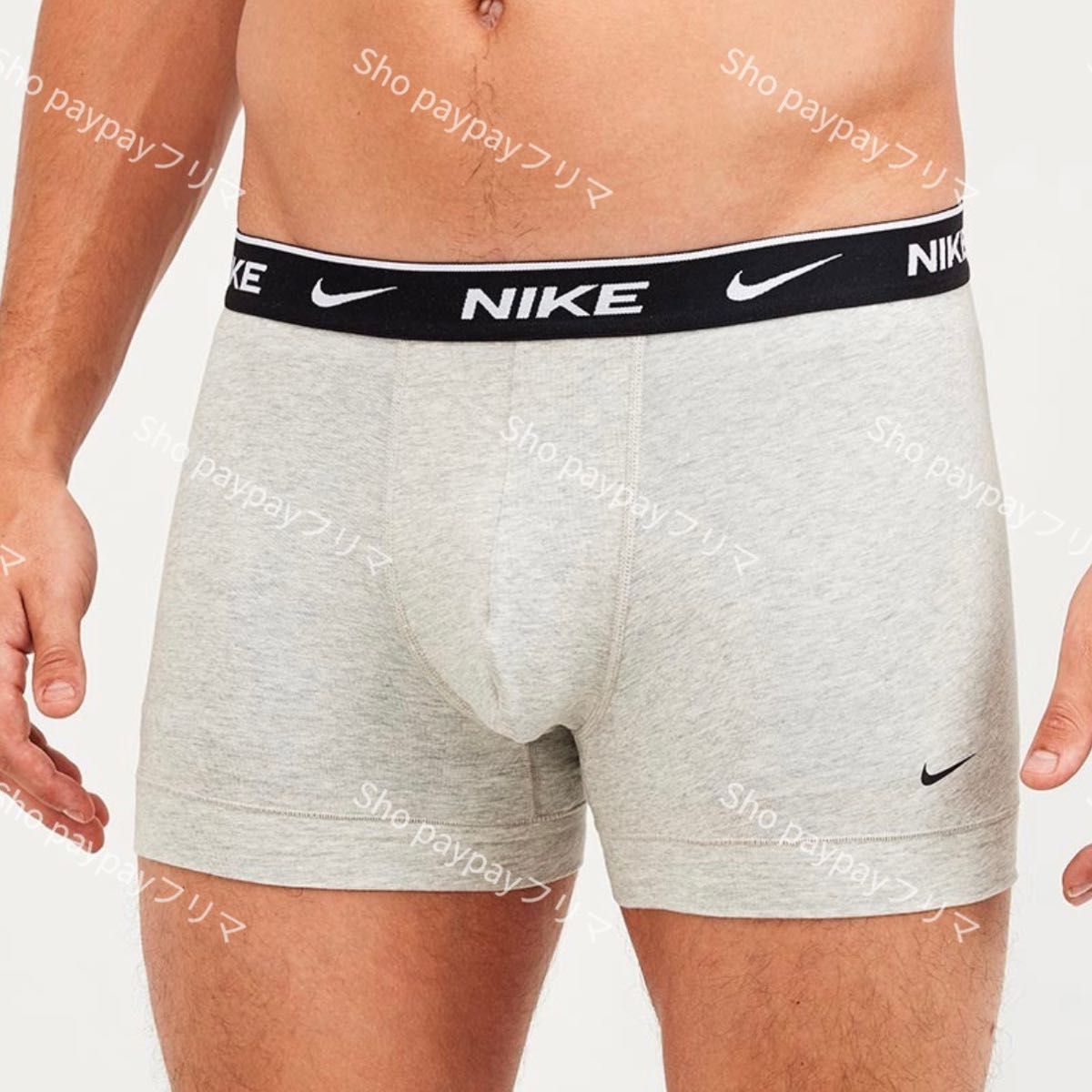 NIKE ナイキ ボクサーパンツ Sサイズ グレー 3枚セット