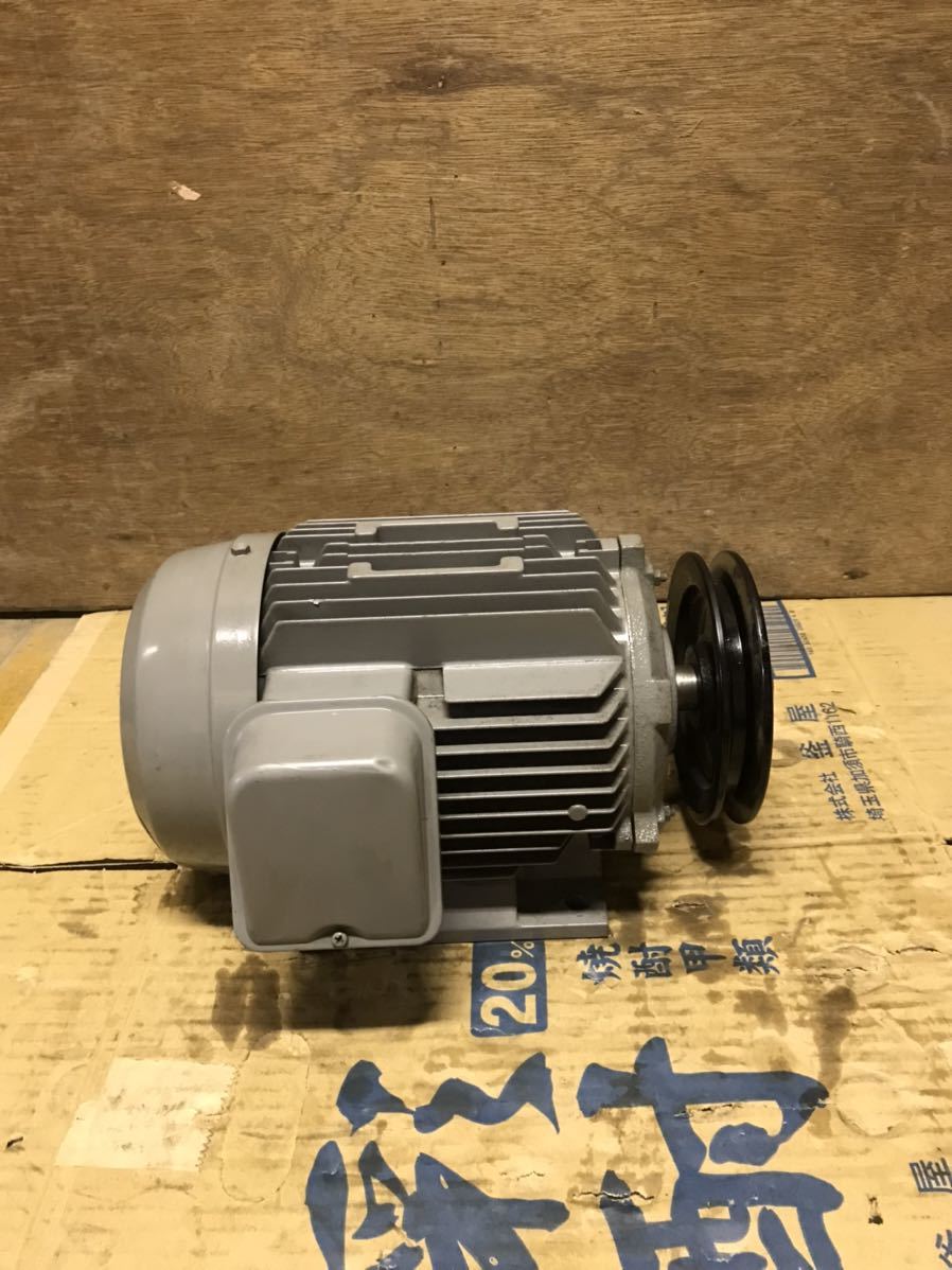日立 三相 200V TFO-K 4P 1.5KW 動作品. 送料落札者負担-