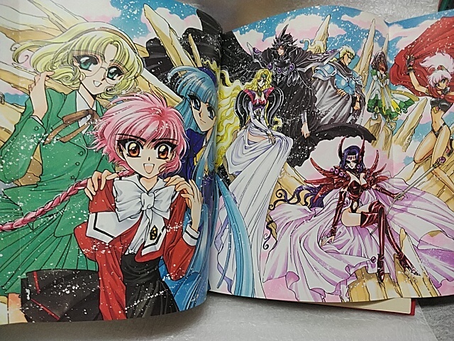 　CLAMP　魔法騎士レイアース　原画集　　第１巻 ／ 第２巻セット_画像6