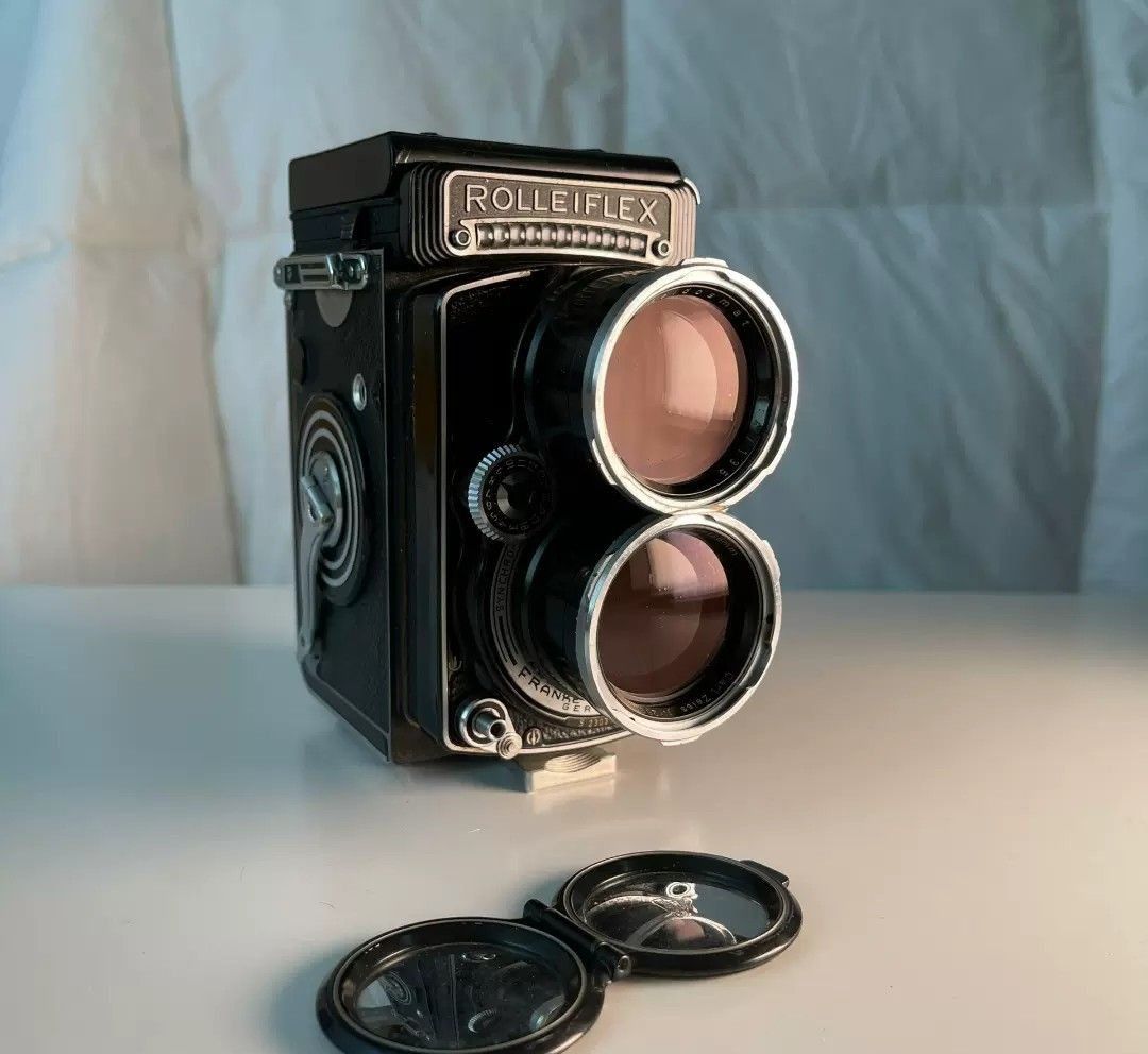 超希少 完動美品 Tele-Rolleiflex テレ ローライ　Sonnar 135mm f4露出計作動　オーバーオール済み