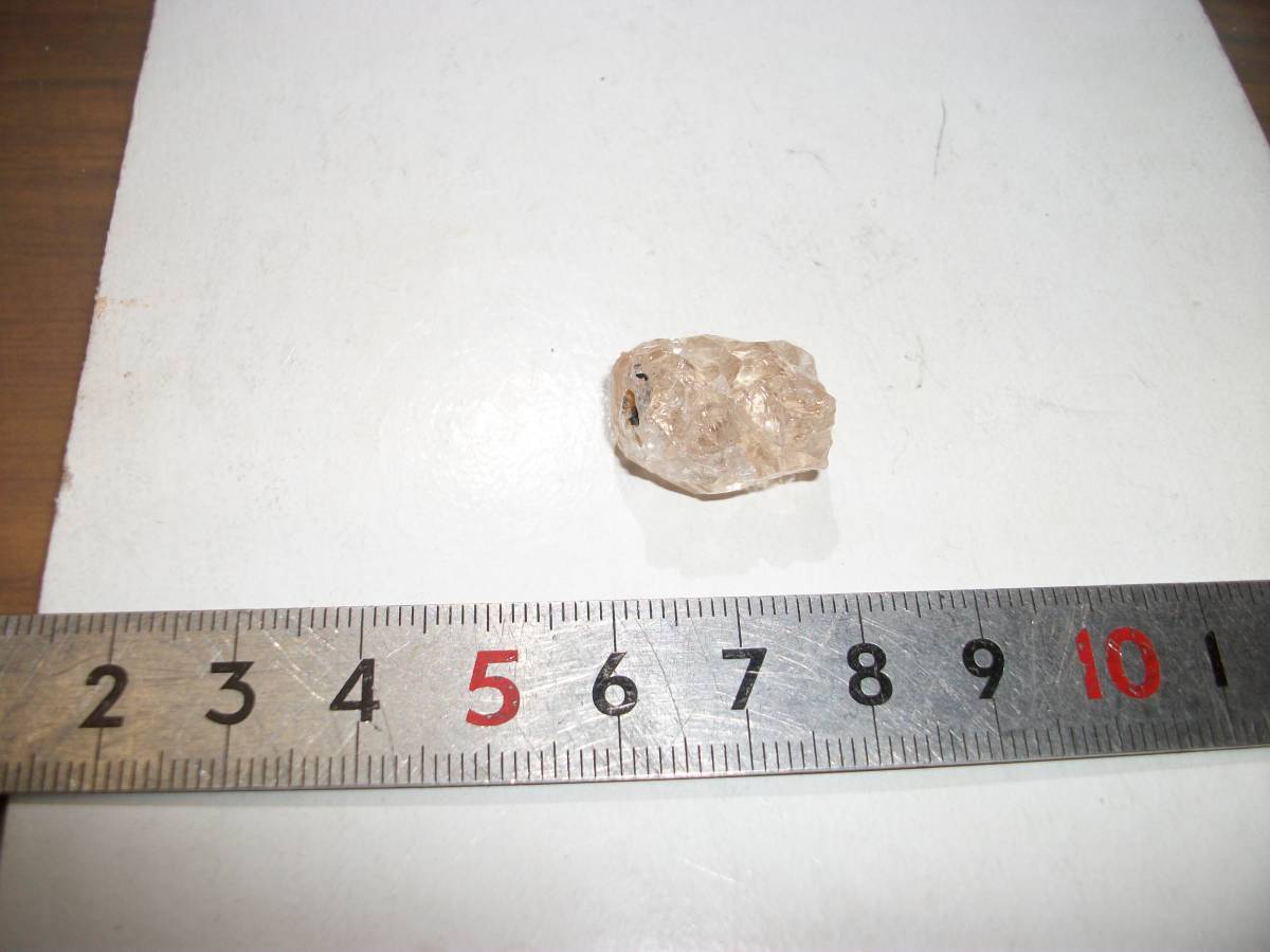 パキスタン　宝石質　シェリーカラー　エレスチャル　トパーズ　骸晶　黄玉　ハイグレード　定型外発送_画像2