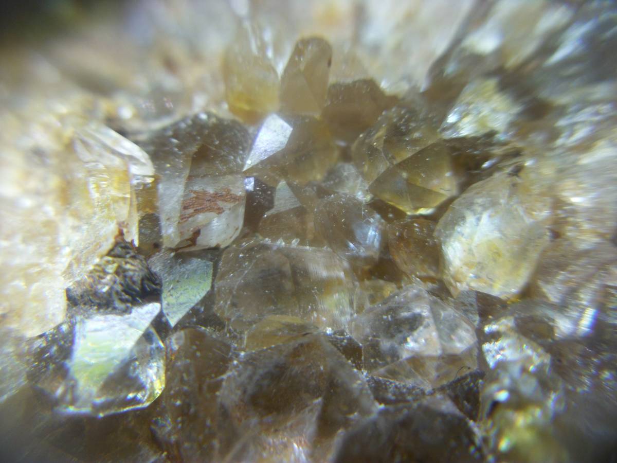 国産鉱物 長野県 川上村 煙水晶 クラスター スモーキークォーツ ブラウンカラー リッチな標本 ハイグレード 定型外発送の画像10