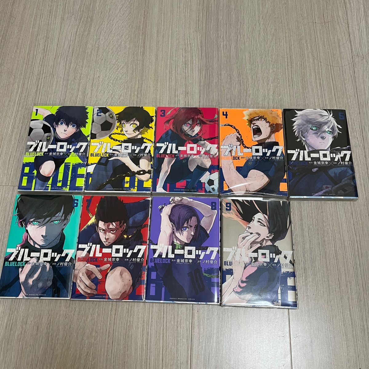 ブルーロック ブルロ 全巻初版 1~9巻 まとめ売り セット|Yahoo ブルーロック ブルロ 全巻初版 1~9巻 まとめ売り セット|Yahoo