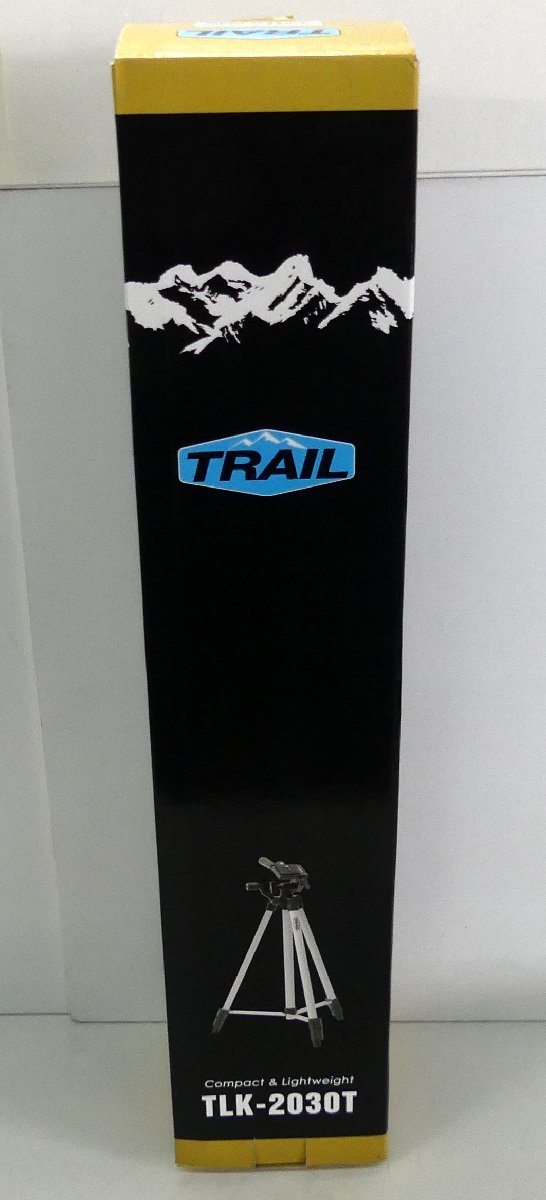 ☆未使用品!TRAIL トレイル 三脚【TLK-2030T】3段 全高1325mm☆_画像1