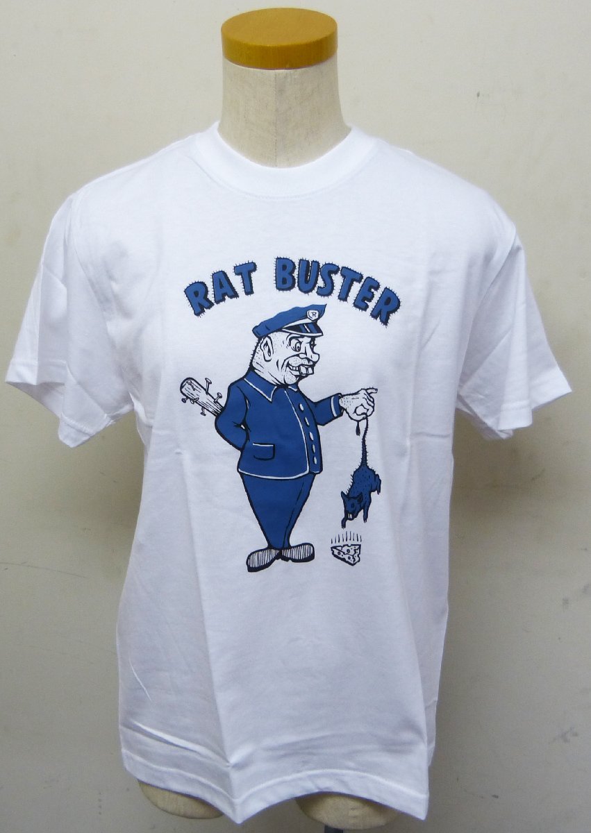 ☆保管品!Tシャツ ODDROD RAT BUSTER Lサイズ ホワイト☆　_画像1
