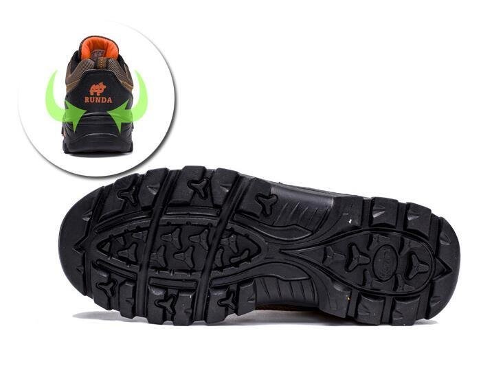 [ outdoor optimum ] trekking climbing shoes sneakers men's shoes . slide camp Brown 24cm~27.5cm new goods 