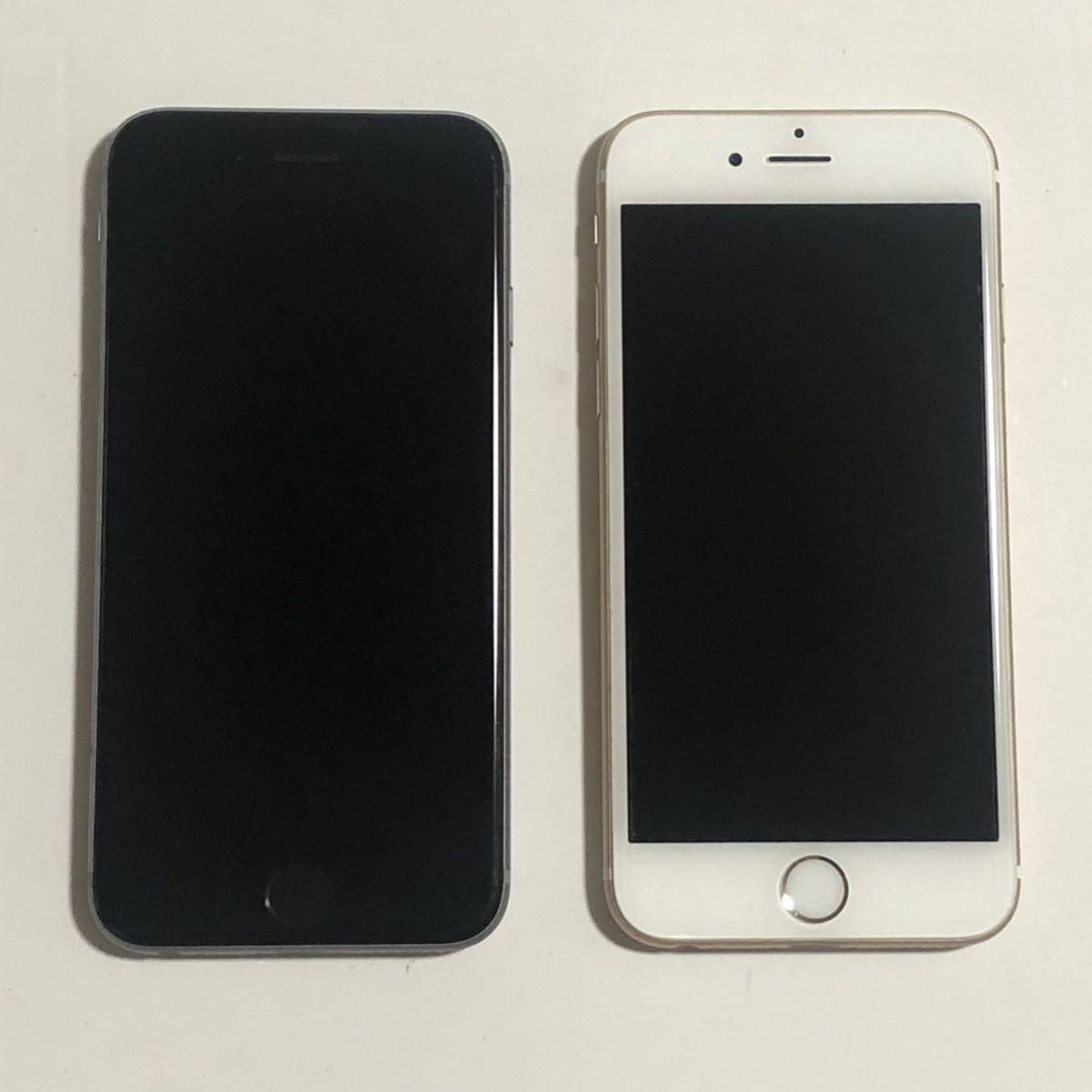 SIMフリー iPhone6s 64GB ×2台 86% 81% ゴールド SIMロック解除 Apple