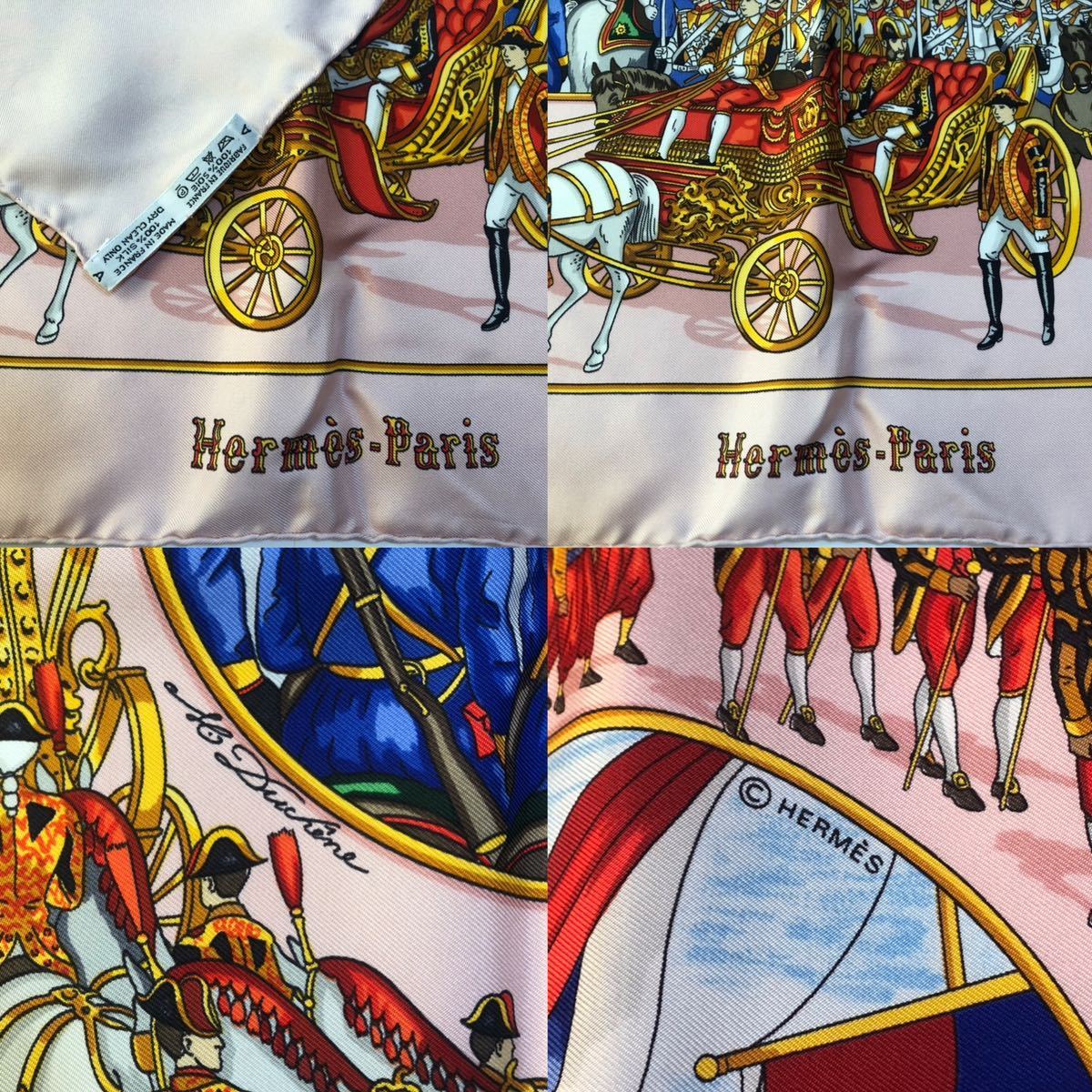 レア 良品 HERMES スカーフカレ90 GRAND CORTEGE A MOSCOU レア 良品 HERMES スカーフカレ90 GRAND CORTEGE A MOSCOU