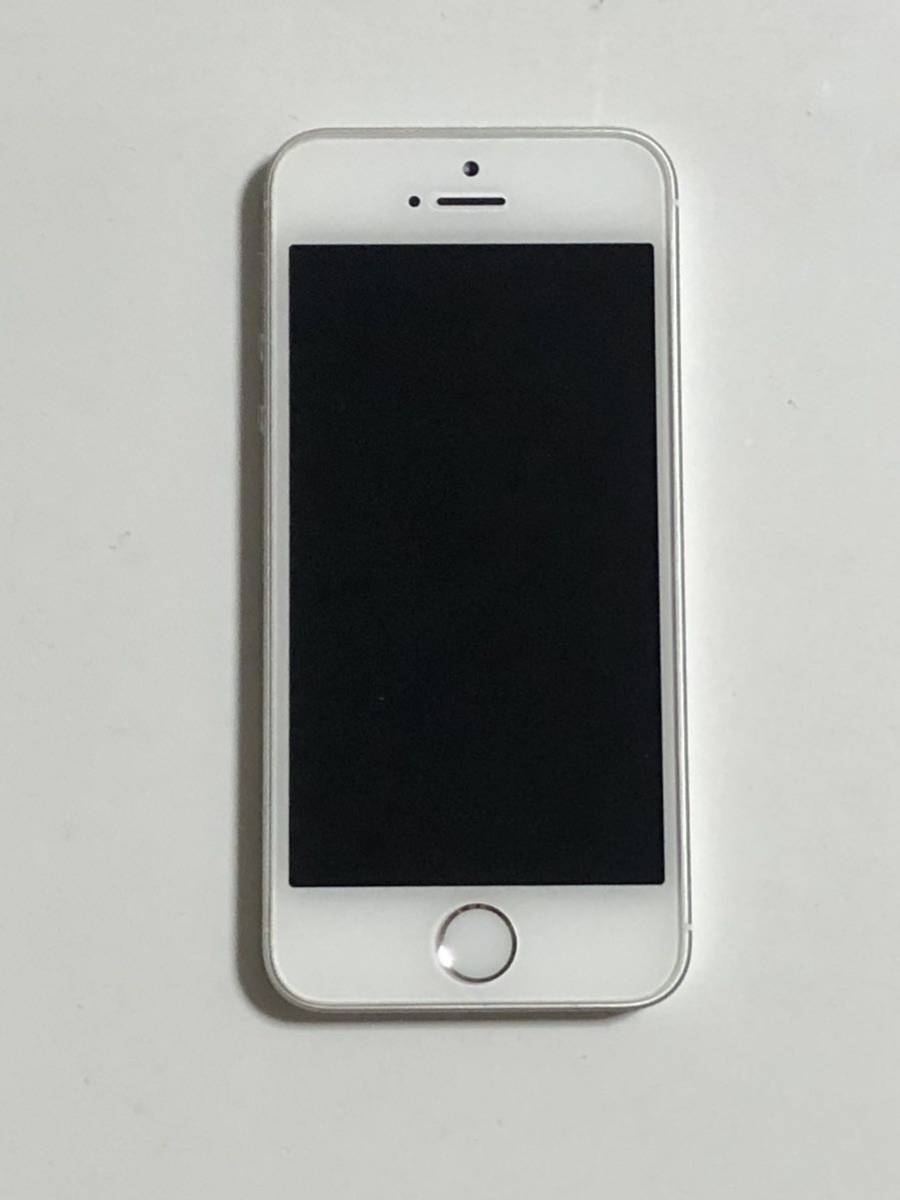 美品 SIMフリー iPhone SE 32GB 100% 第一世代 シルバー iPhoneSE