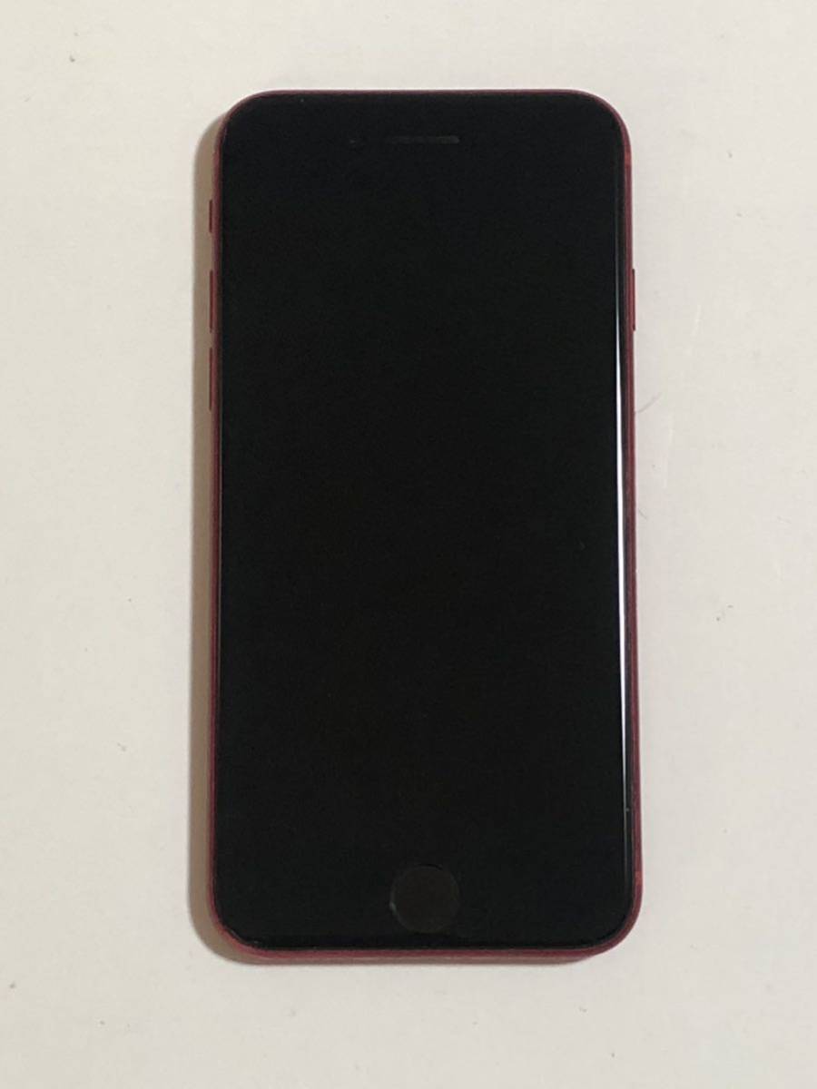 SIMフリー iPhoneSE 第2世代 128GB (PRODUCT) RED 判定 ○ SE2 アイフォン スマートフォン 送料無料　第二世代 iPhone SE スマホ iPhoneSE2_画像1