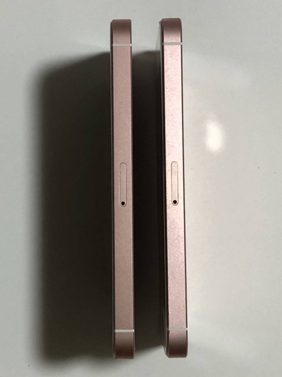 SIMフリー iPhone SE 32GB ×2台 100% 95% 第一世代 ローズ SIMフリー iPhone SE 32GB ×2台 100% 95% 第一世代 ローズ