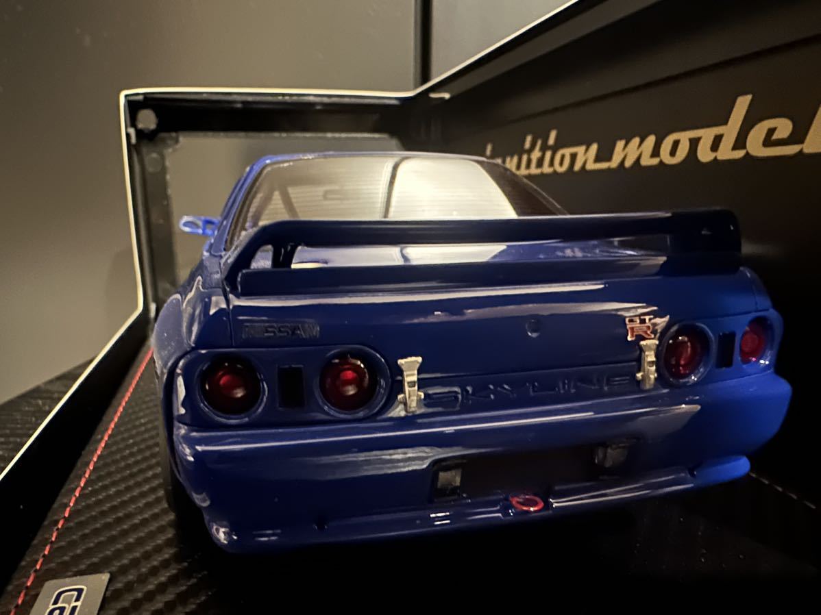 [カスタム品] 1/18 Nissan Skyline GT-R R32 Gr.A CALSONIC BLUE イグニッションモデル ignition model スカイライン カルソニック BNR32_画像5