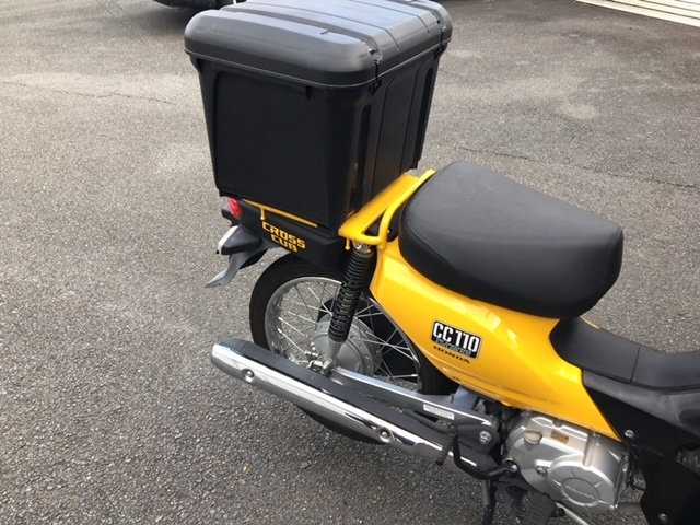 ホンダ　クロスカブ　CROSS CUB　CC110　イエロー　中古美品_画像5