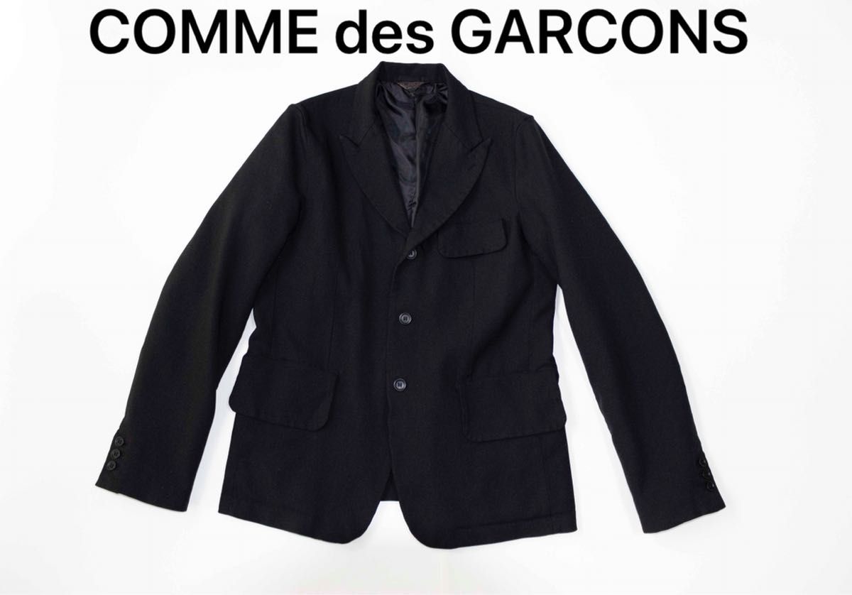 定価13万】COMME des GARCONS 縮絨テーラードジャケット-