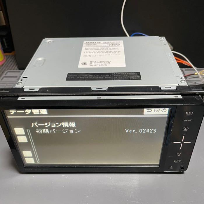 トヨタ純正SDナビゲーション カーナビ Bluetooth CD DVD NSZT-W60 中古