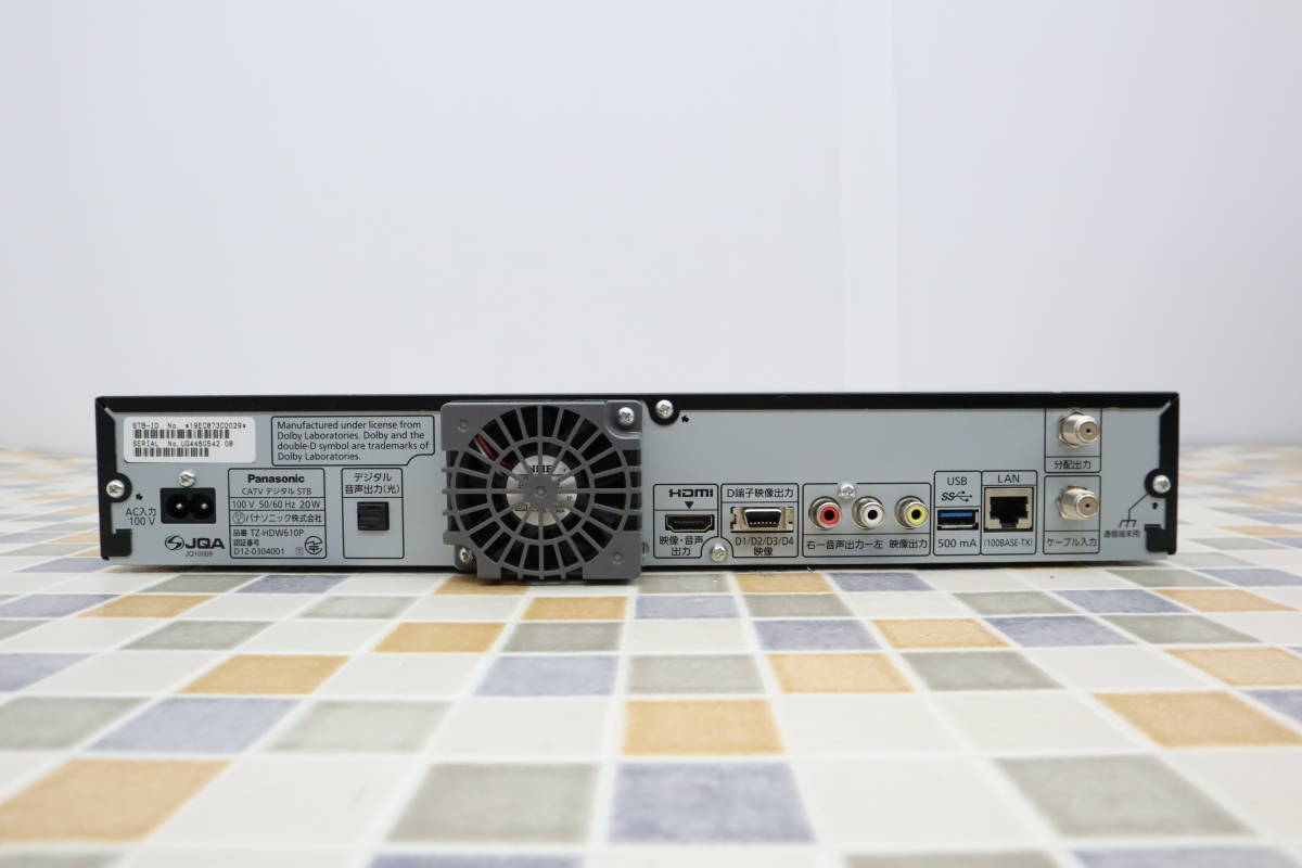 スーパーセール期間限定 |Panasonic 簡単録画|CATVセットトップ