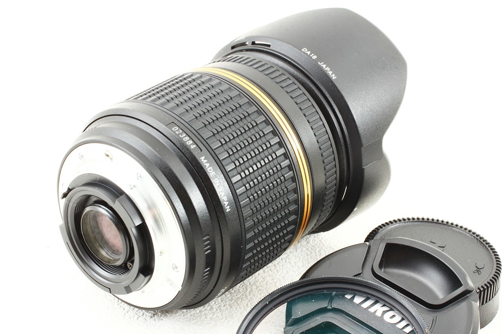 外観極上品◆TAMRON タムロン AF 18-250mm F3.5-6.3 Di II MACRO A18 Nikon ニコン◆超高倍率 ズームレンズ/A2308_マウント側もご覧の通りの状態です！