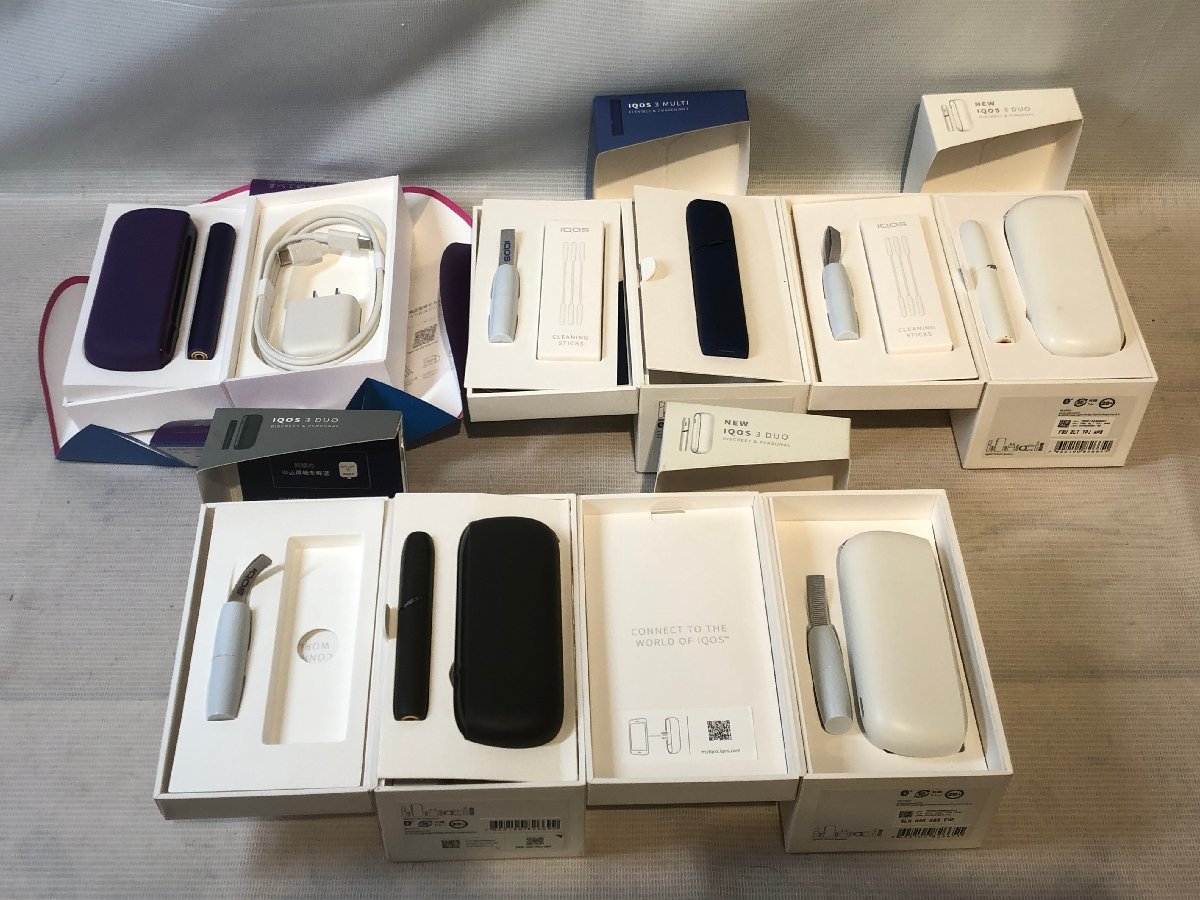 電子タバコ まとめ iQOS / 3 DUO / 3 MULTI / ILUMA / ONE / PRIME / glo HYPER X2 / プルーム X 他【ジャンク・現状品】[556-0918-A1]_画像4