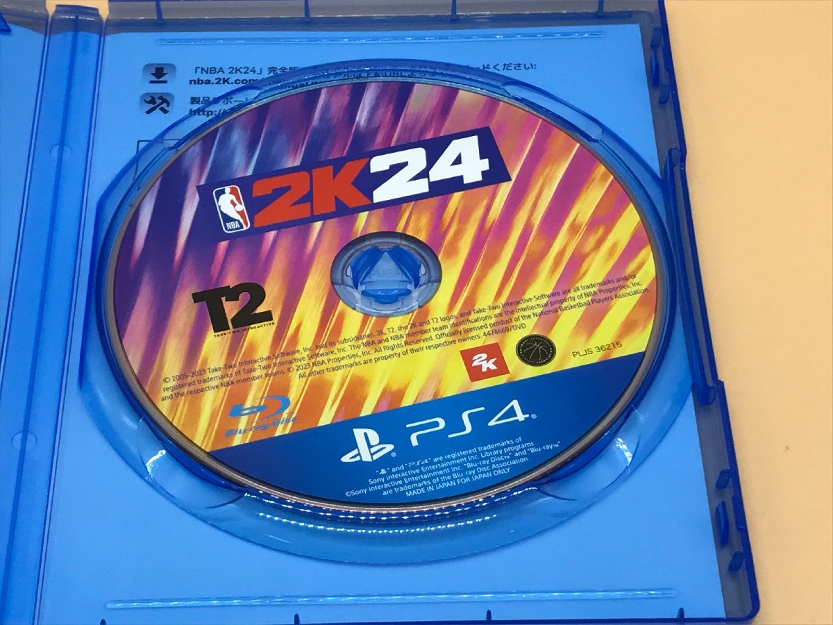 PS4 2本セット NBA2K24 / バイオハザードRE:4 PlayStation4 プレステ4 ☆良品☆ [24-1030-7T4]_画像3