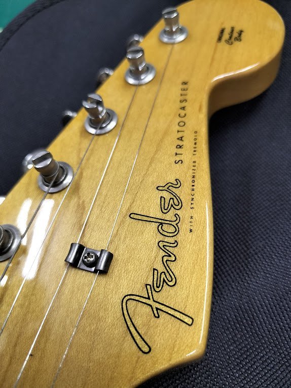 ●FENDER JAPAN ストラトキャスター EXCLUSIVE CLASSIC 60s 3Color サンバースト 2016年ダイナ楽器 パーツ欠品有●_画像5