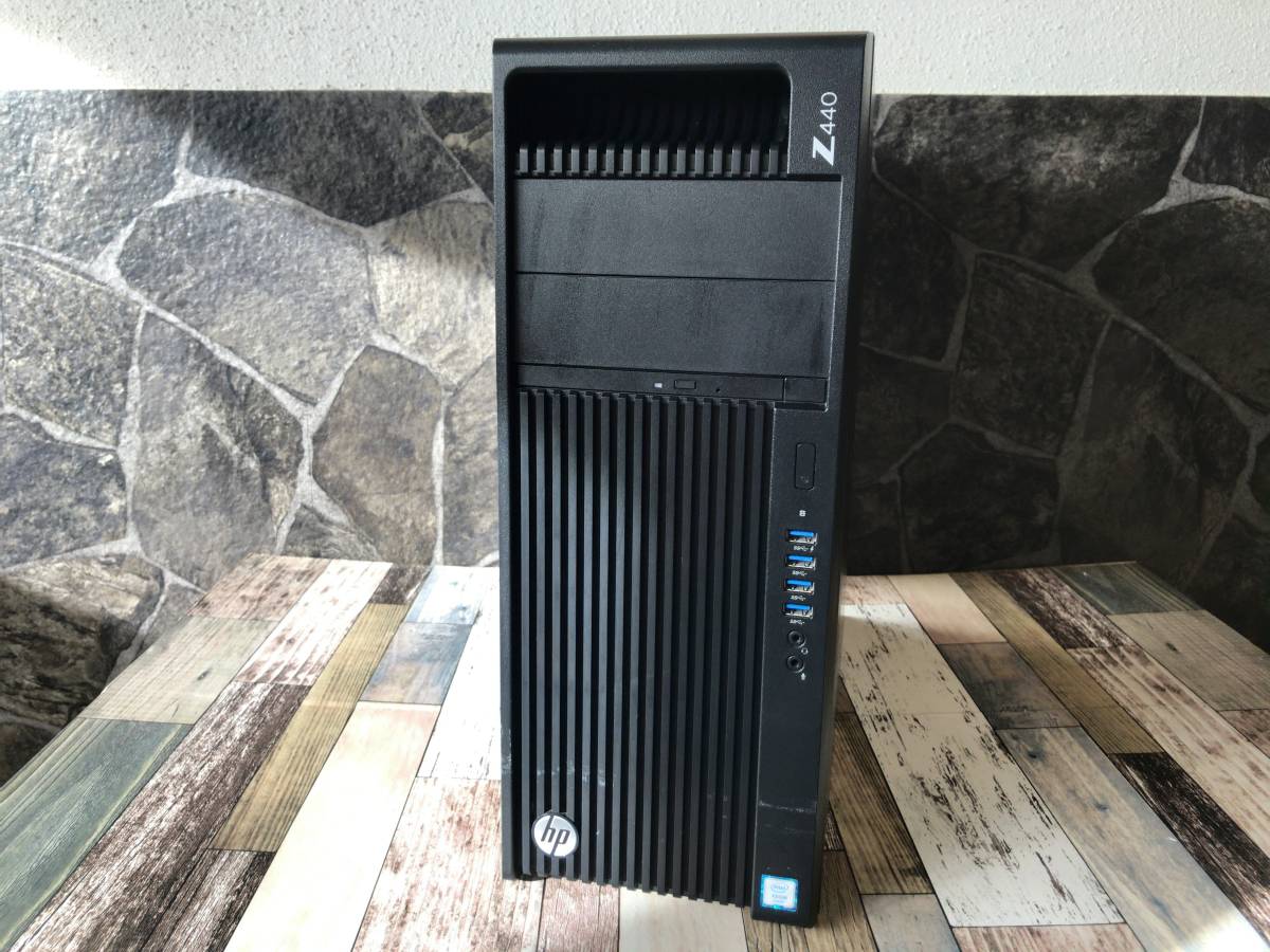 【4Gグラボ/SSD＆大容量HDD】hp Z440/Xeon 6C/12T-E5-1650 v4 3.6GHz/QuadroM2000/SSD512G+HDD2.5TB/office/メモリ16G/Win11Pro/DVDRW/A332_画像1