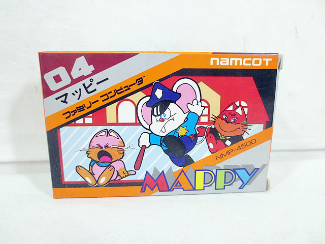 美品　ナムコ　FC　ファミコン　MAPPY マッピー _画像1