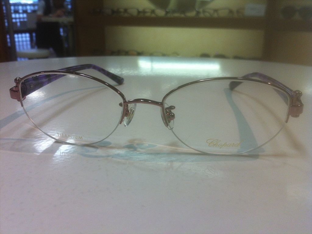 Chopard( Chopard ) VCHC16J/0SHB( purple / violet ) glasses frame top class for lady 52 size new goods 