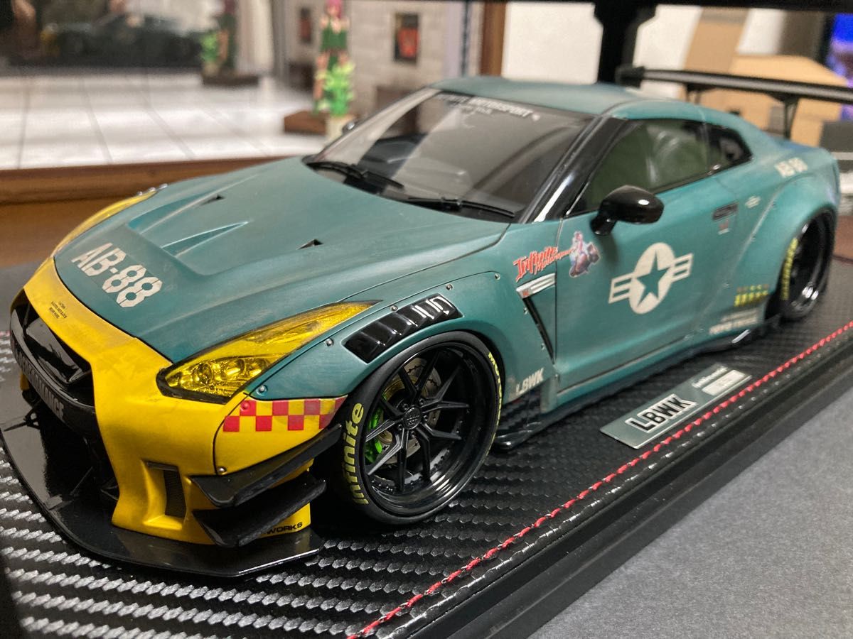 IG2346 イグニッションモデル 1/18 LB-WORKS Nissan GT-R R35 type 2