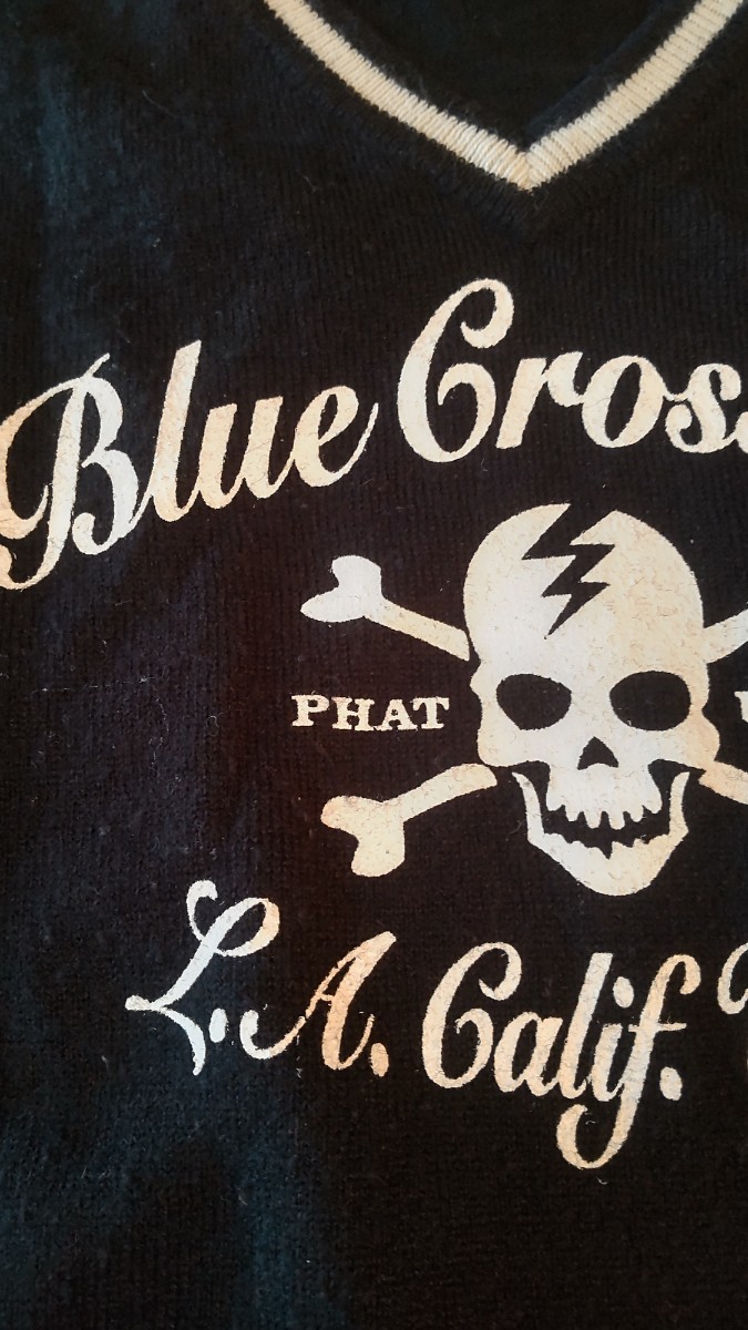 *BLUE CROSS* свитер с длинным рукавом L160-170 чёрный 