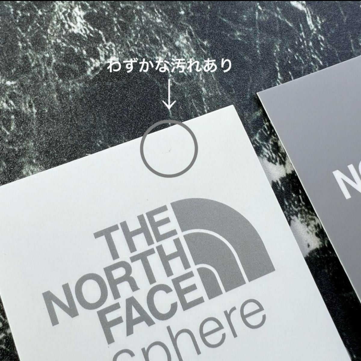 THE NORTH FACE Sphere (原宿) ステッカー2枚セットノース