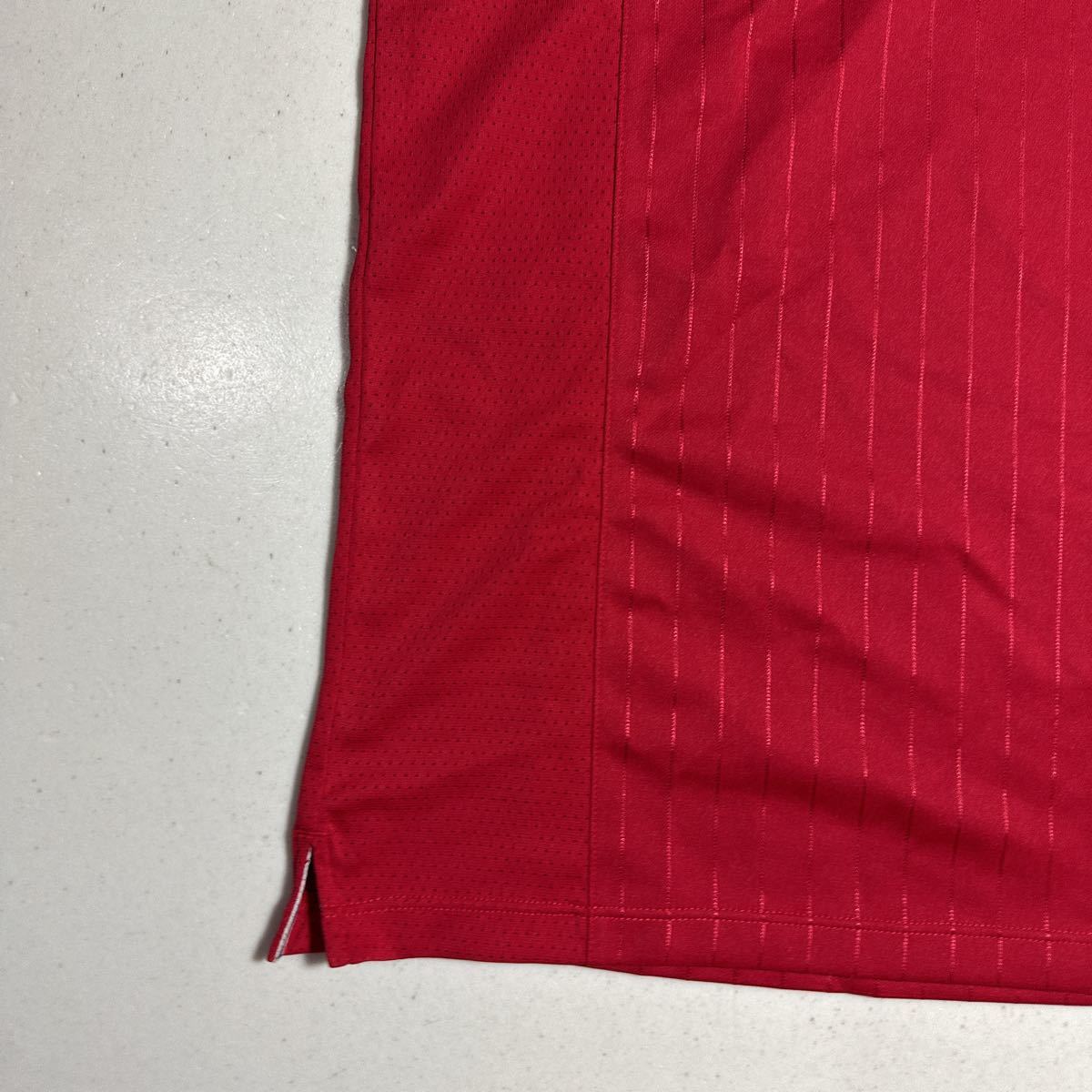 ウィルソン wilson 赤 レッド テニス バドミントン ポロシャツ Lサイズ_画像4