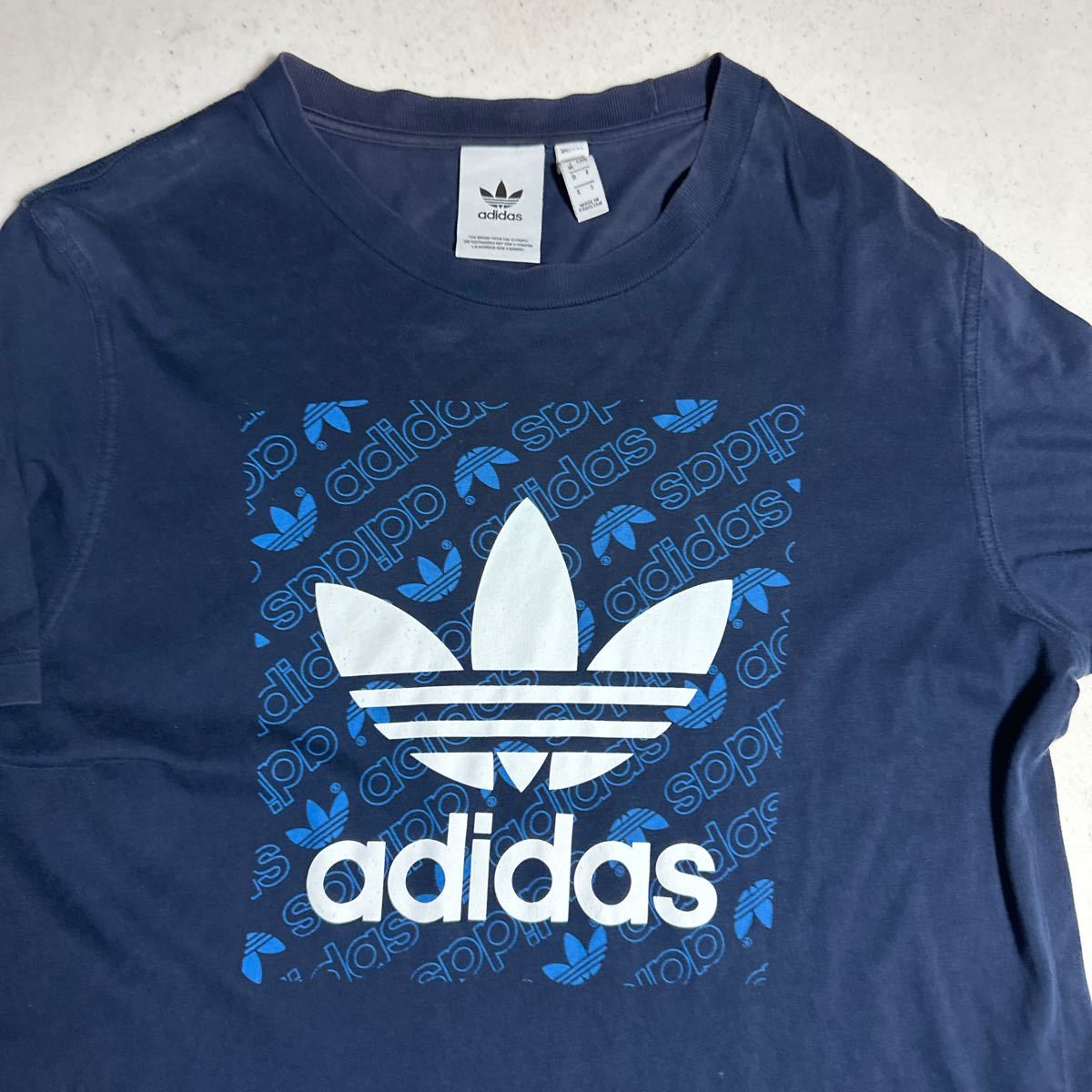 アディダス adidas トレフォイル アディダスオリジナルス アディダスTシャツ Mサイズ_画像2