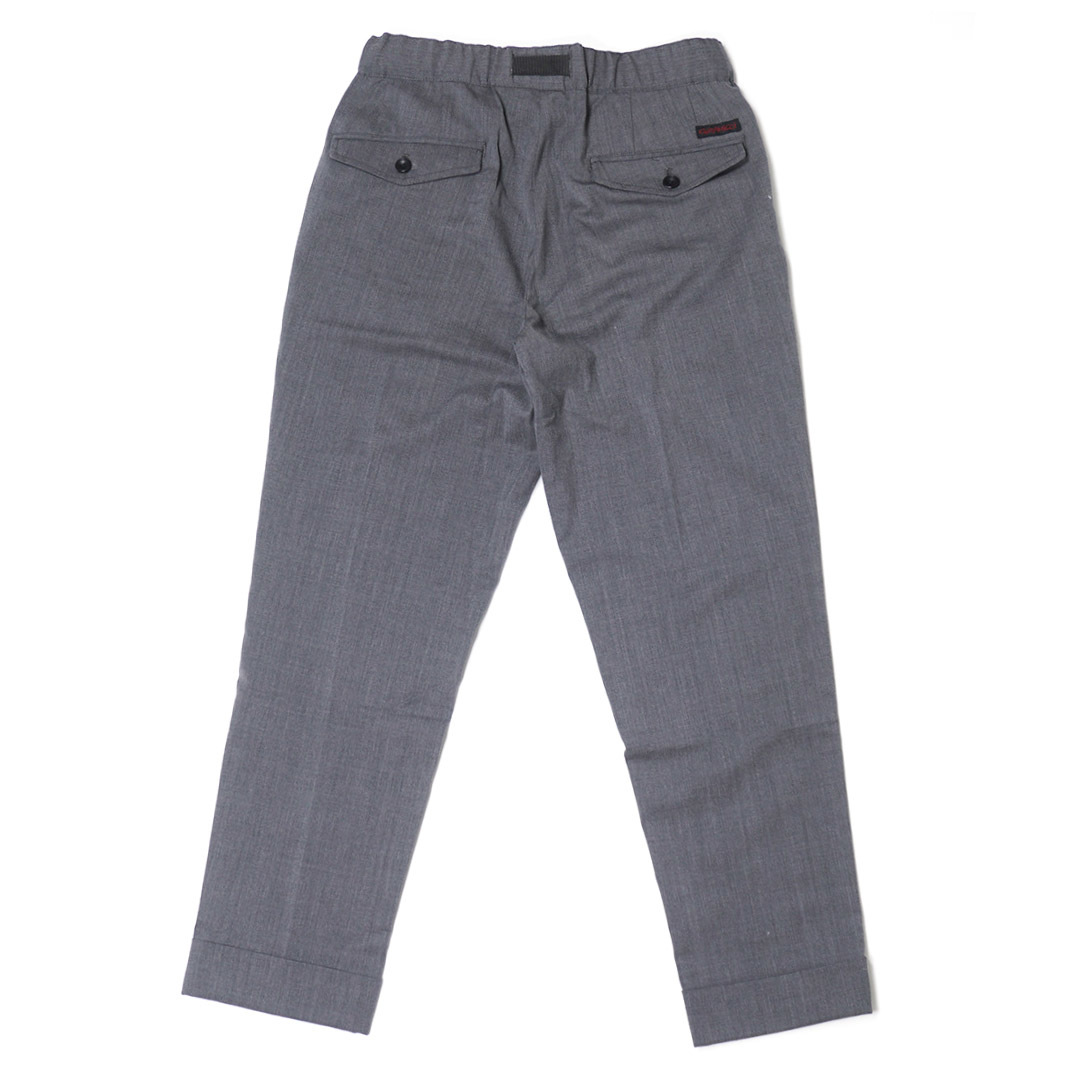 GRAMICCI × MORLES 別注 ツータックパンツ【S】グレー グラミチ GRAMICCI × MORLES 別注 ツータックパンツ【S】グレー グラミチ