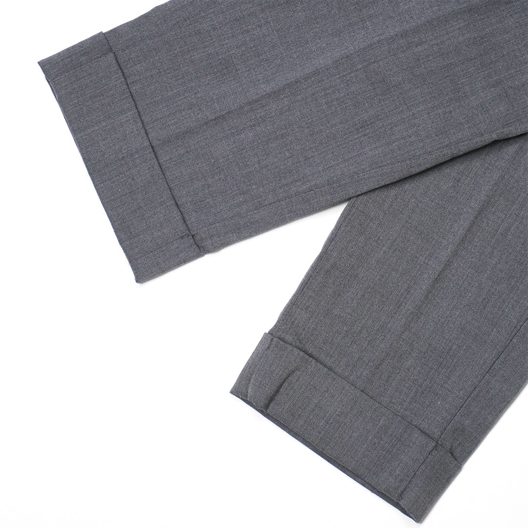 GRAMICCI × MORLES 別注 ツータックパンツ【S】グレー グラミチ GRAMICCI × MORLES 別注 ツータックパンツ【S】グレー グラミチ