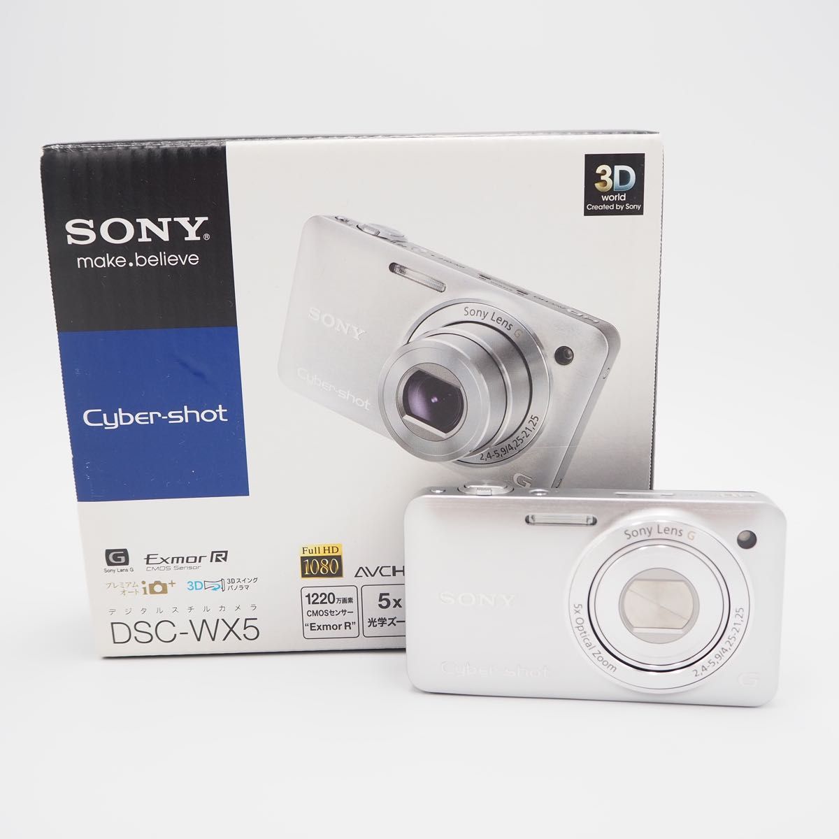 デジタルカメラ Sony DSC-WX5 バッテリー、チャージャー 動作確認済み