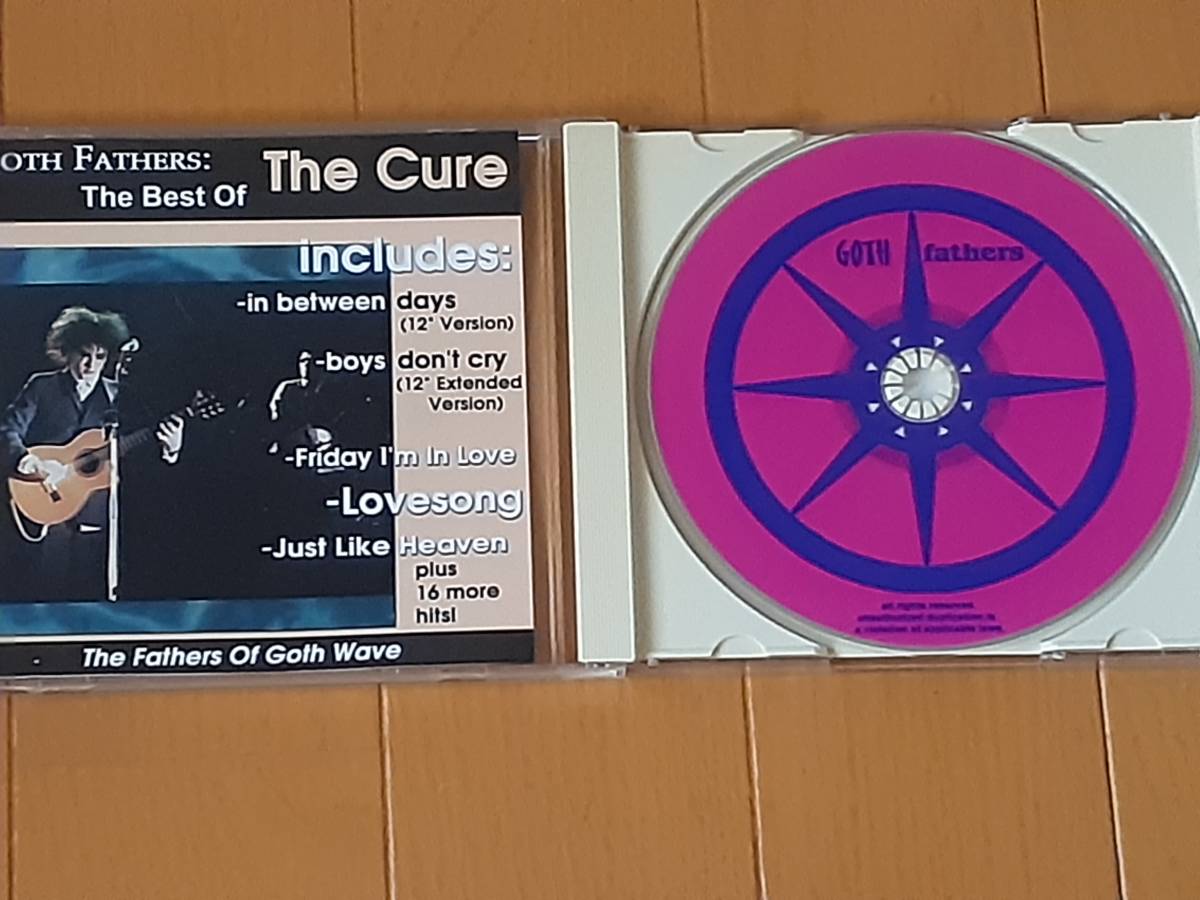 THE CURE GOTH FATHERS THE BEST OF CD ザキュアー_画像1