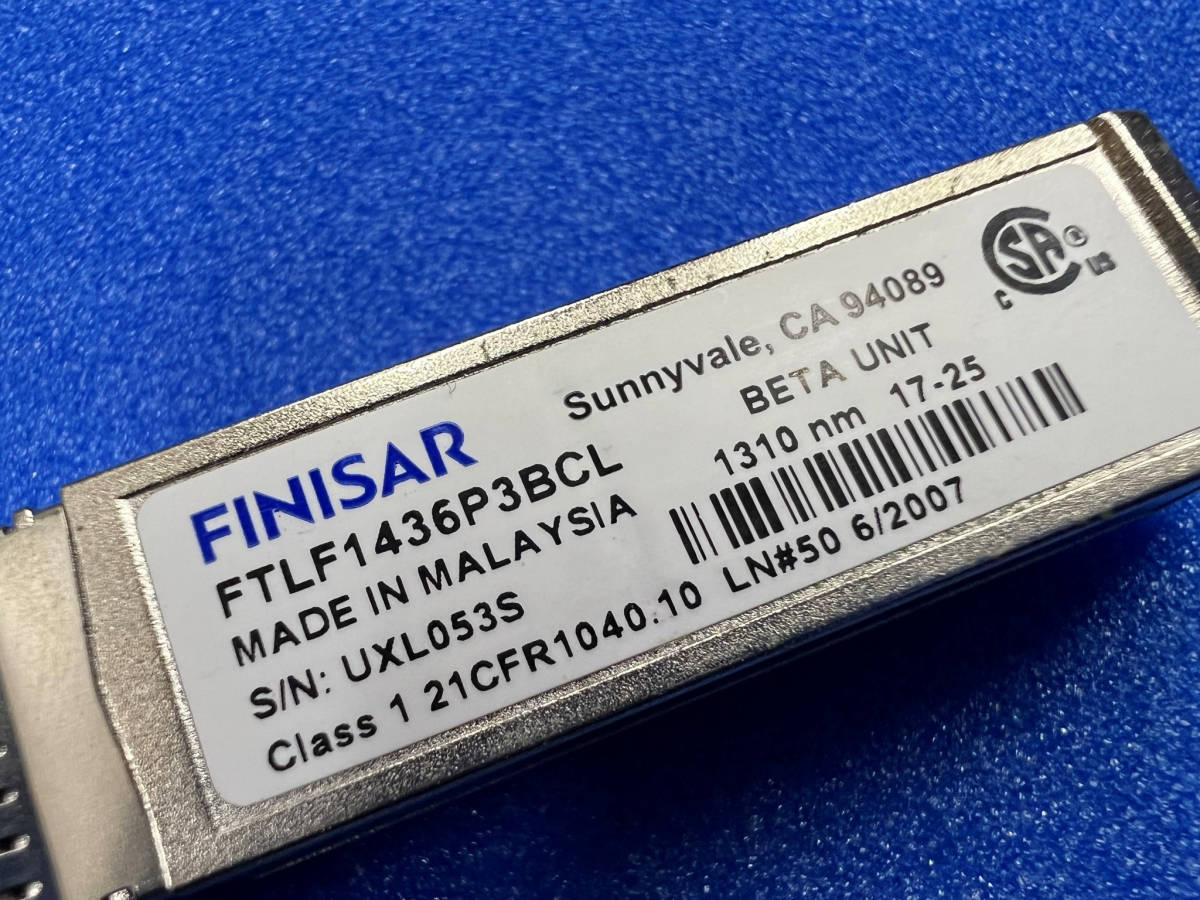 Mellanox MAM1Q00A-QSA28 Finisar FTLF1436P3BCL(1310nm) б/у товар 