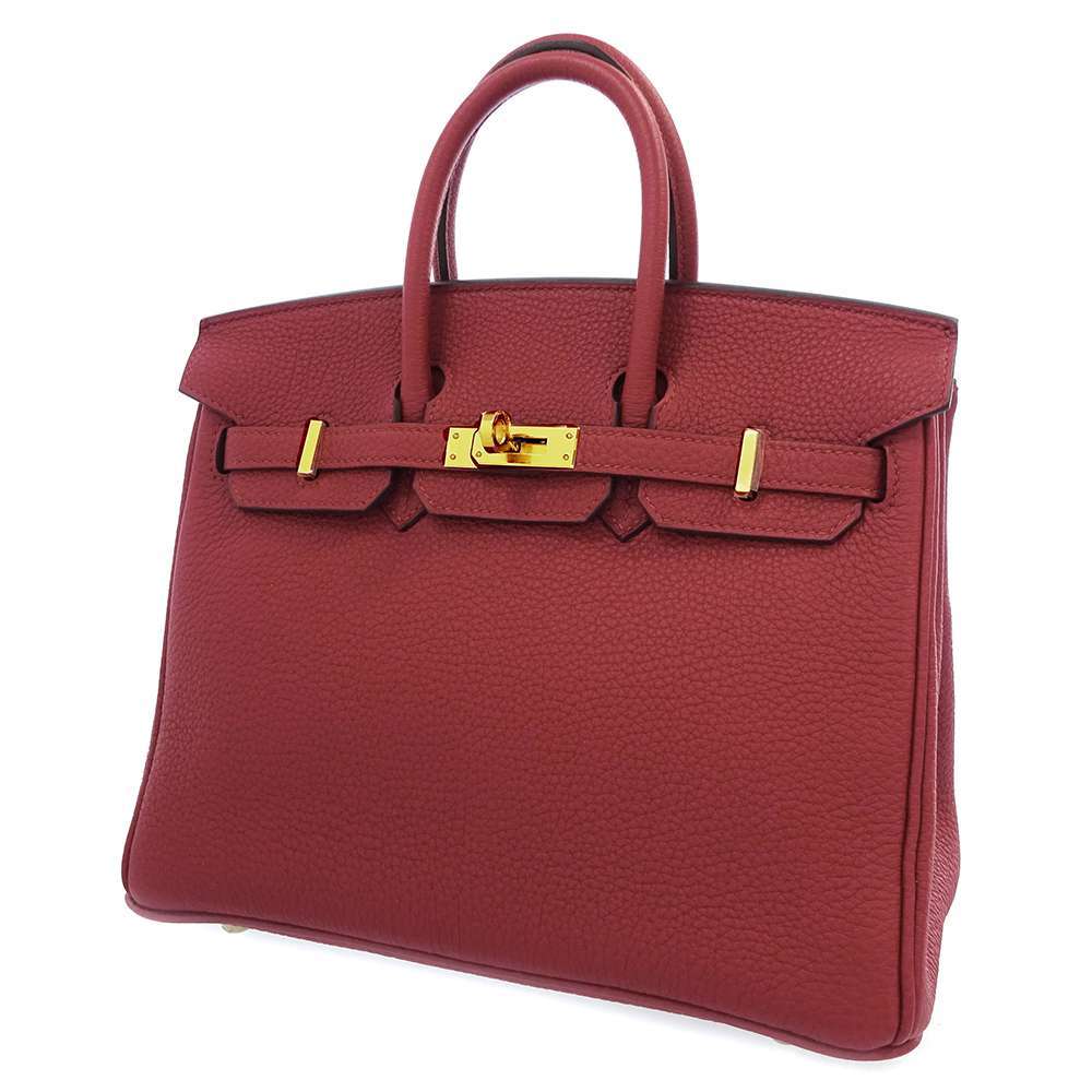 エルメス バーキン25 ルージュグレナ/ゴールド金具 HERMES Birkin ハンドバッグ