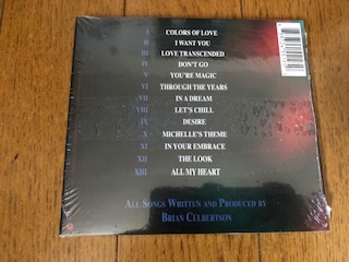 Brian Culbertson / ブライアン・カルバートソン『Colors of Love』CD【未開封/廃盤】_画像2