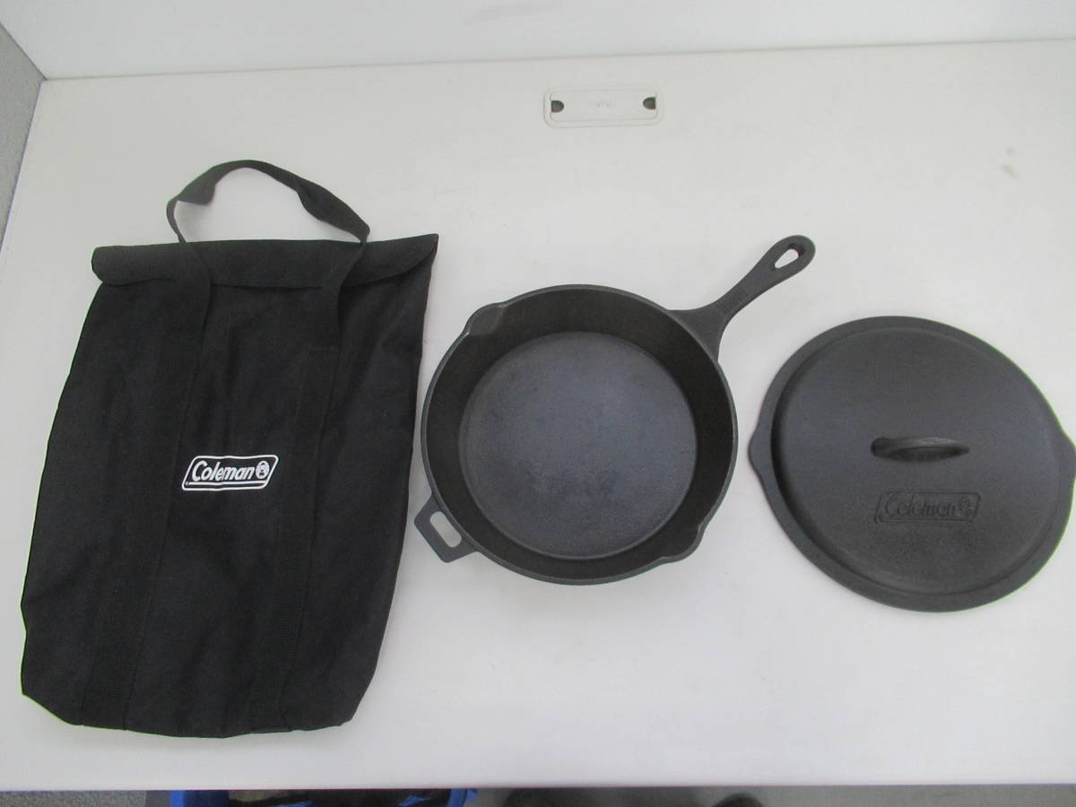 Coleman クラシックアイアンスキレット 10インチ コールマン アウトドア キャンプ 調理器具 032909003_画像4