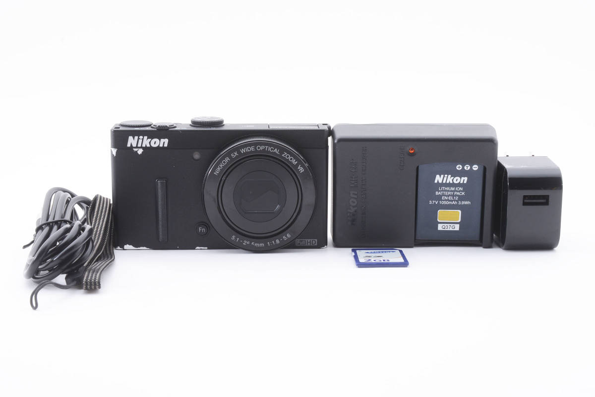 人気が高い 【並品】ニコン Nikon ブラック P340 COOLPIX ニコン