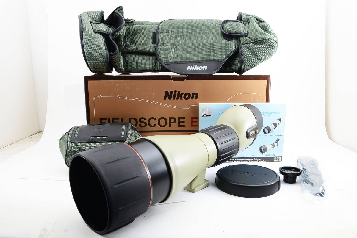 豪華で新しい 【良品】ニコン Nikon ED D=82P FIELDSCOPE フィールド
