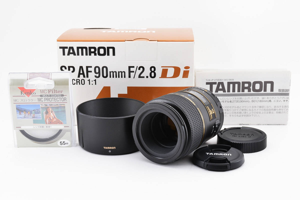 美品】タムロン TAMRON SP AF 90mm F2.8 Di MACRO 1:1 Nikon ニコン用