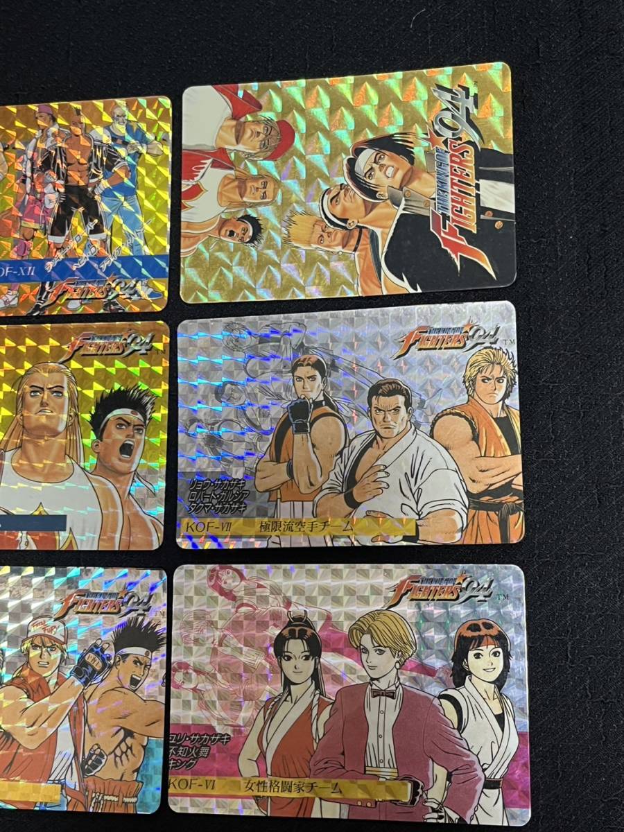 KOF94 餓狼伝説 カードダス 9種 SNK YUU corp KOF94 餓狼伝説 カードダス 9種 SNK YUU corp
