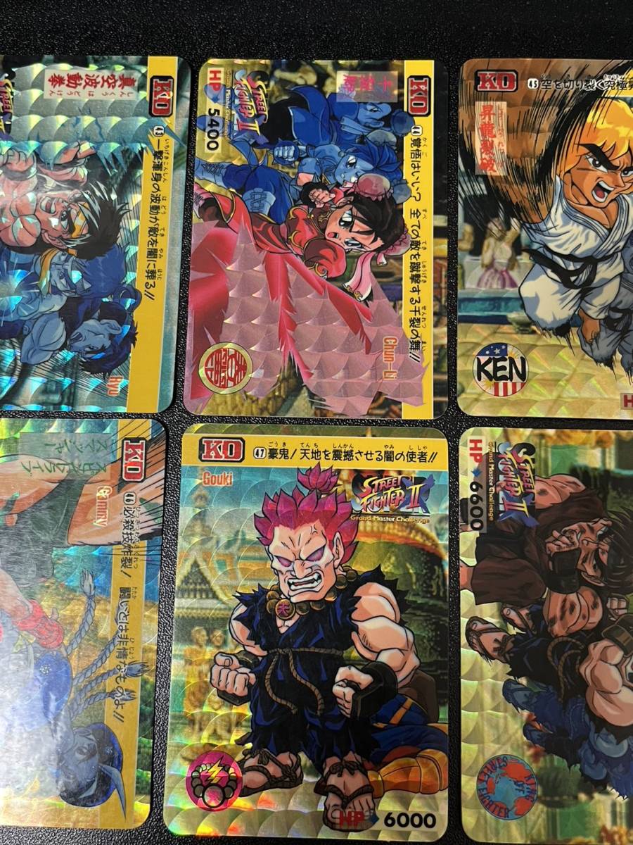美品 スーパーストリートファイター2X カードダス 6種 43 44 45 美品 スーパーストリートファイター2X カードダス 6種 43 44 45