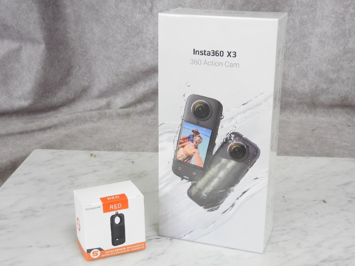 ☆【未開封】 Insta360 X3 インスタ360 360度カメラ アクションカメラ