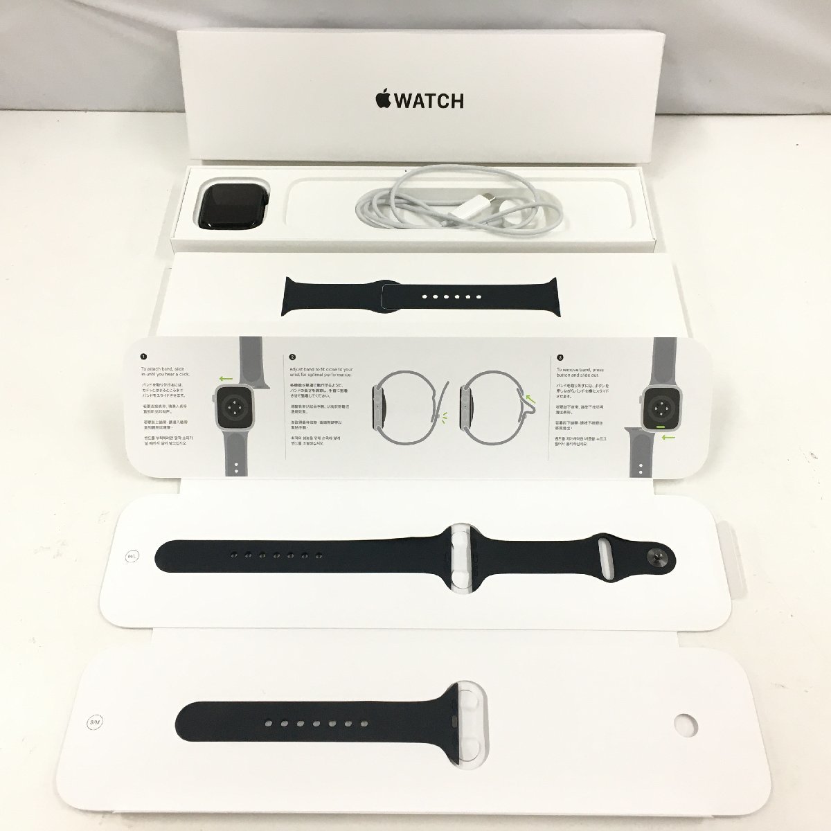 割引価格 44mm SE Watch Apple 【傷汚れ有】 f282*80 GPS 第2世代 32GB