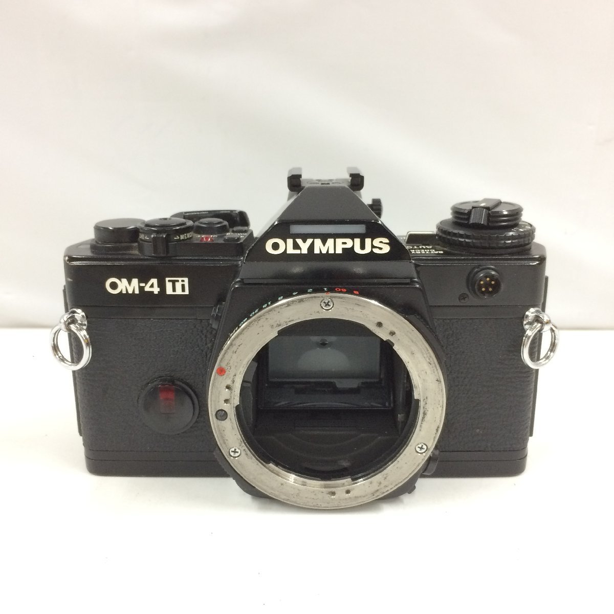 高い品質 チタン Ti OM-4 OLYMPUS 【やや傷汚れ有】 f300*80 ブラック