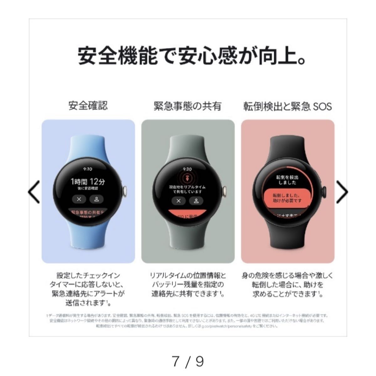 Google Pixel Watch2 Matte Black 新品未使用